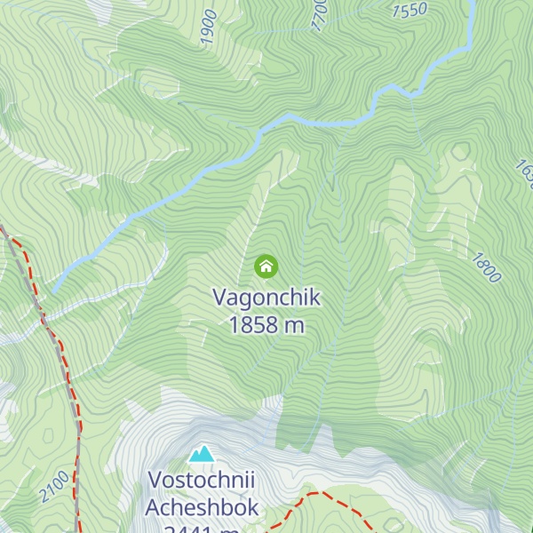 Map of Vagonchik
