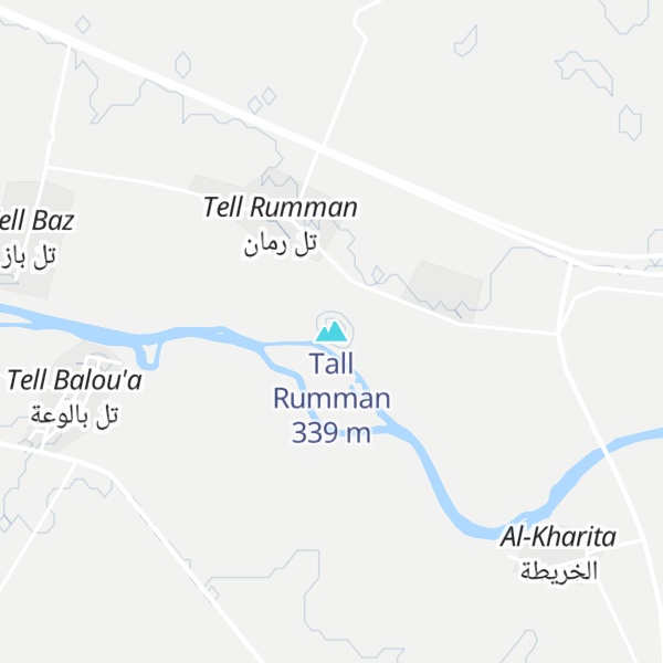 Map of Tall Rumman