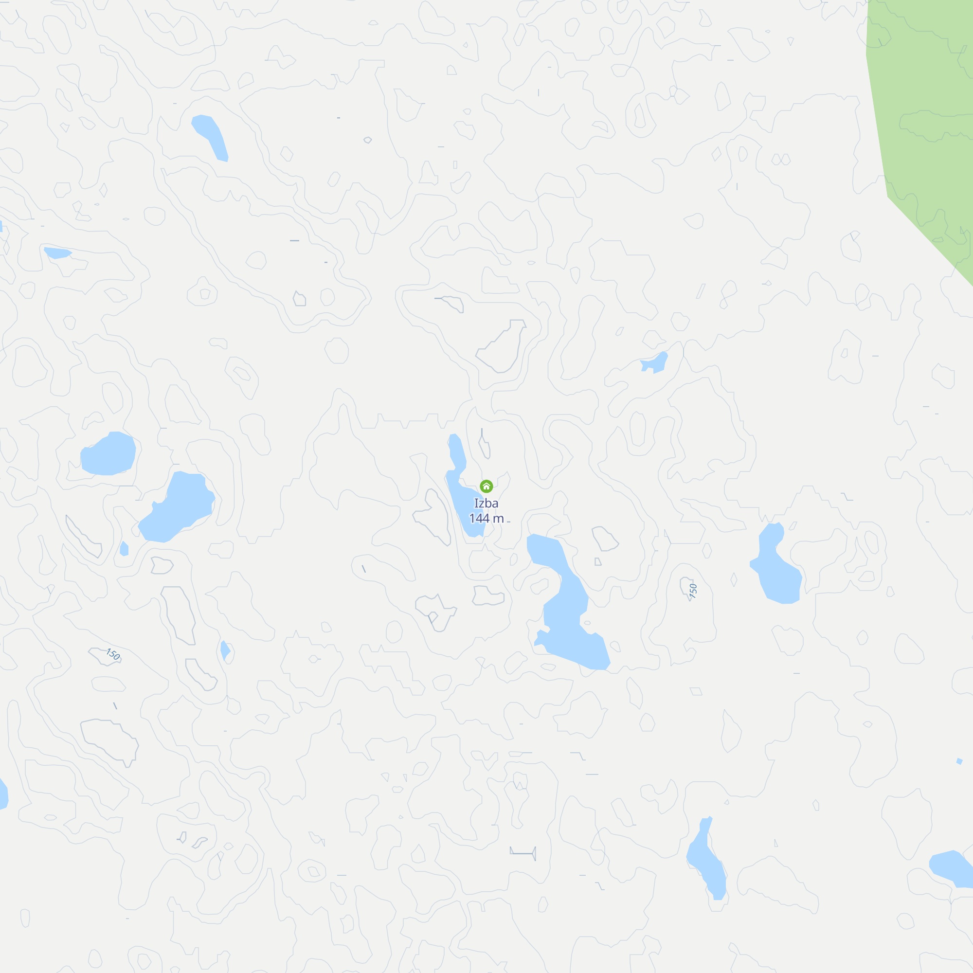 Izba map
