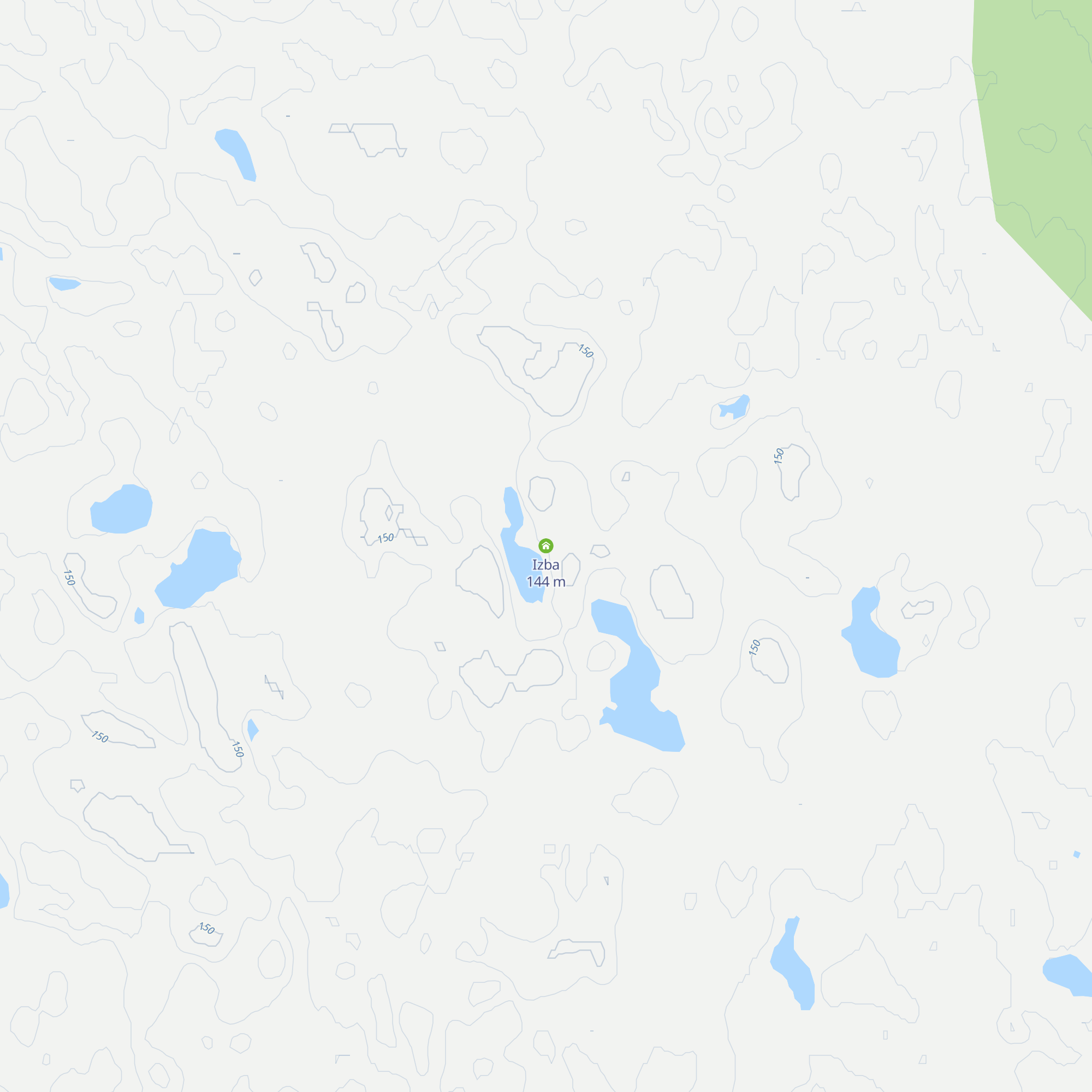 Izba map