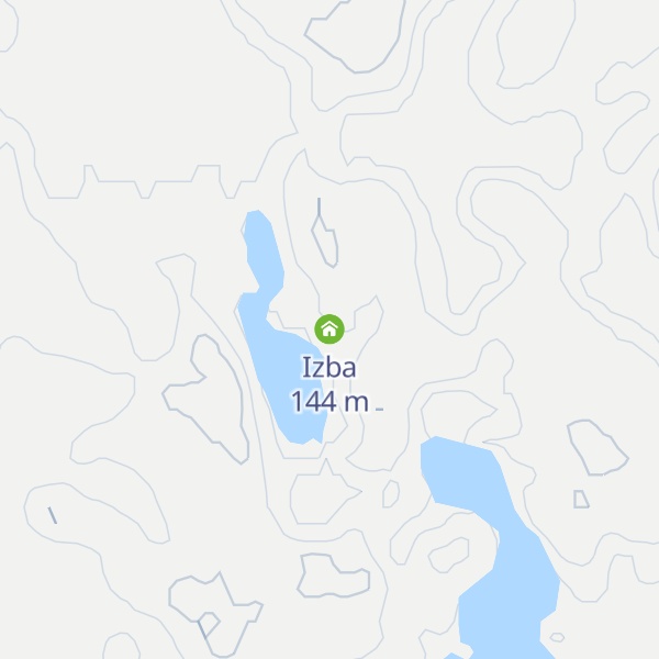 Map of Izba