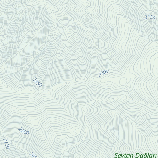 Map of Elbeyi Dağı