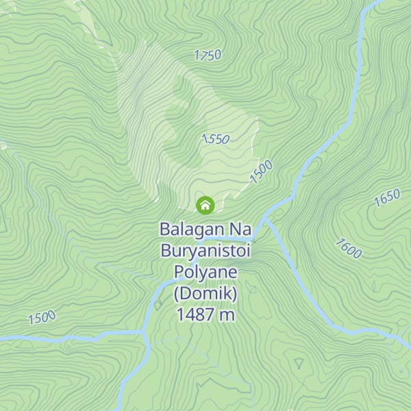 Map of Balagan Na Buryanistoi Polyane (Domik)