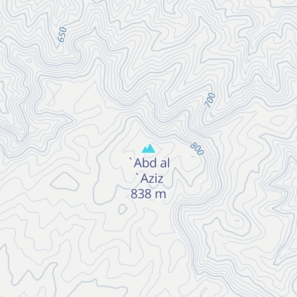 Map of `Abd al `Aziz