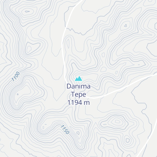 Map of Danıma Tepe