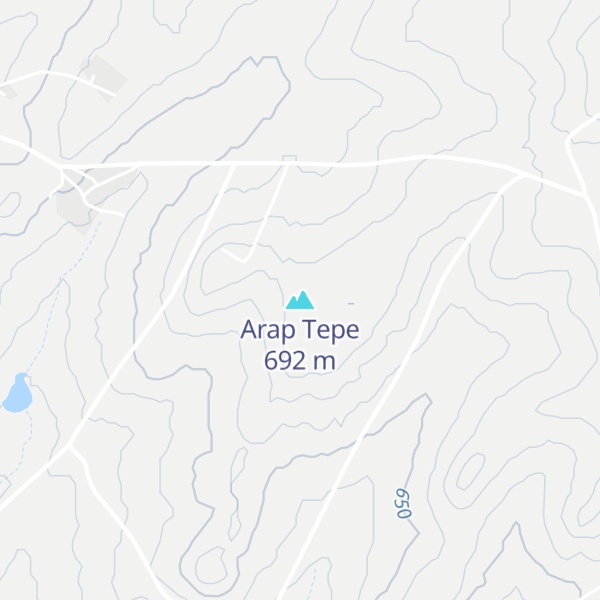 Map of Arap Tepe