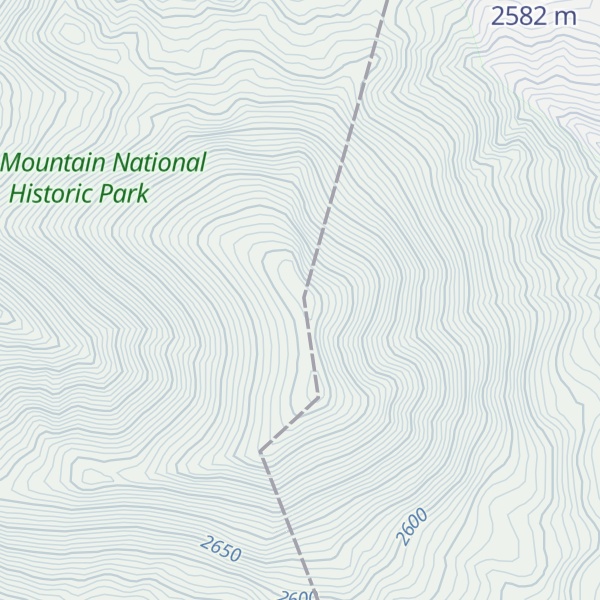 Map of Kop Dağı