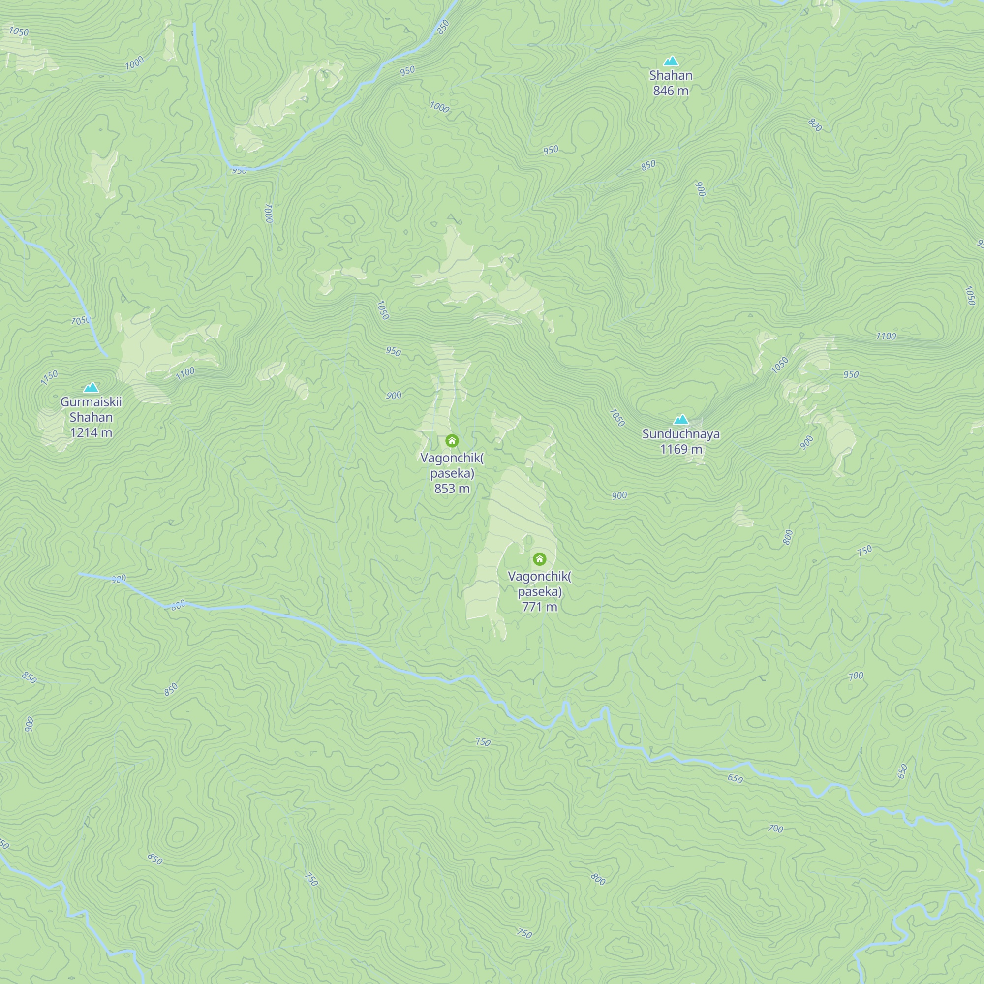 Vagonchik(paseka) map