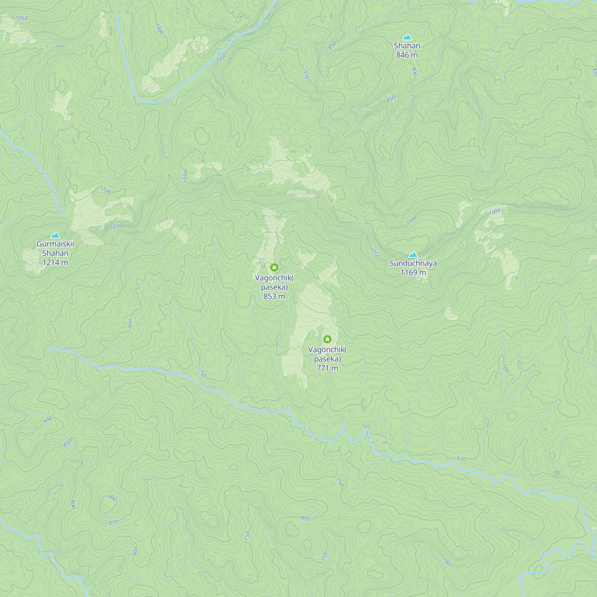 Vagonchik(paseka) map