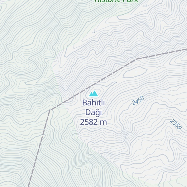 Map of Bahıtlı Dağı