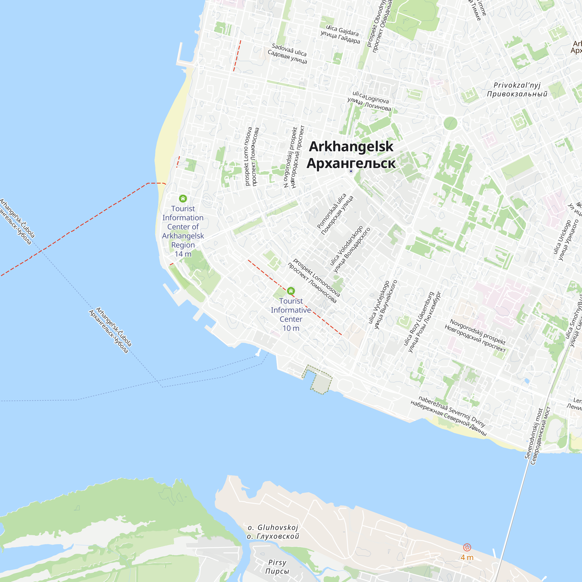 Tourist Informative Center map