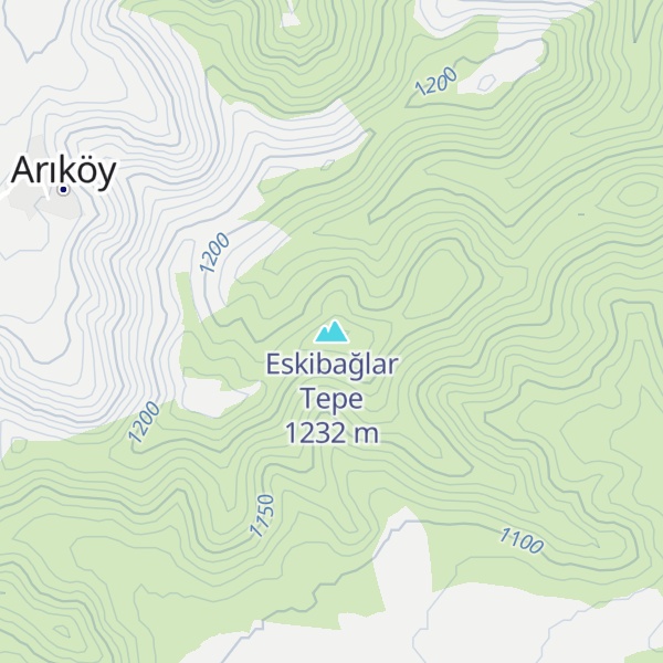 Map of Eskibağlar Tepe