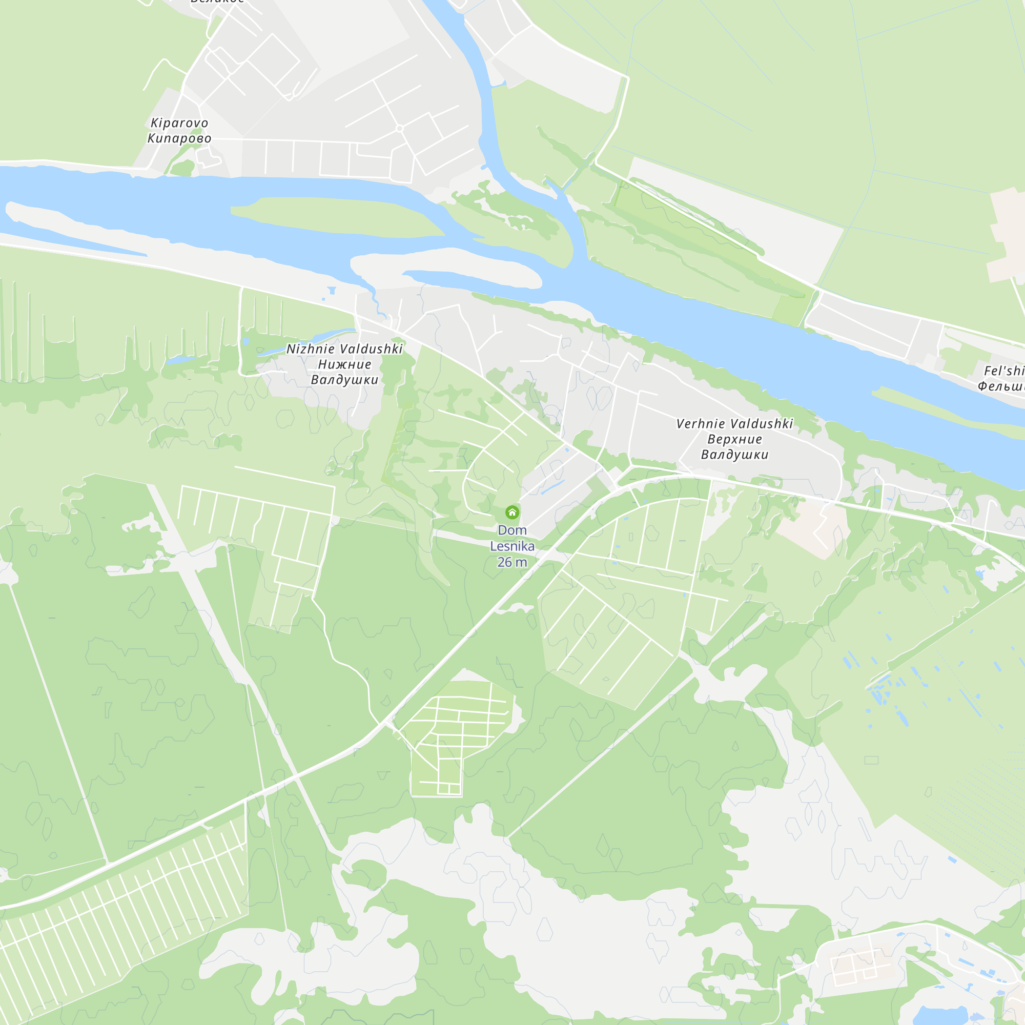 Dom Lesnika map