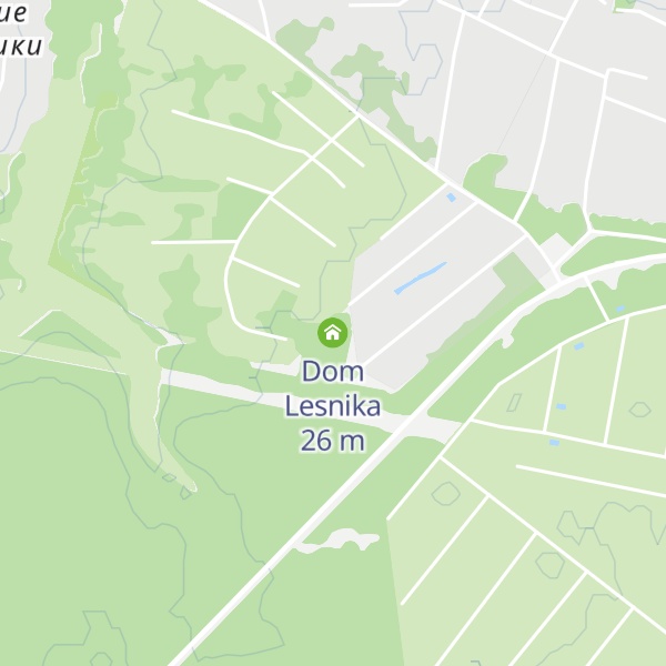 Map of Dom Lesnika