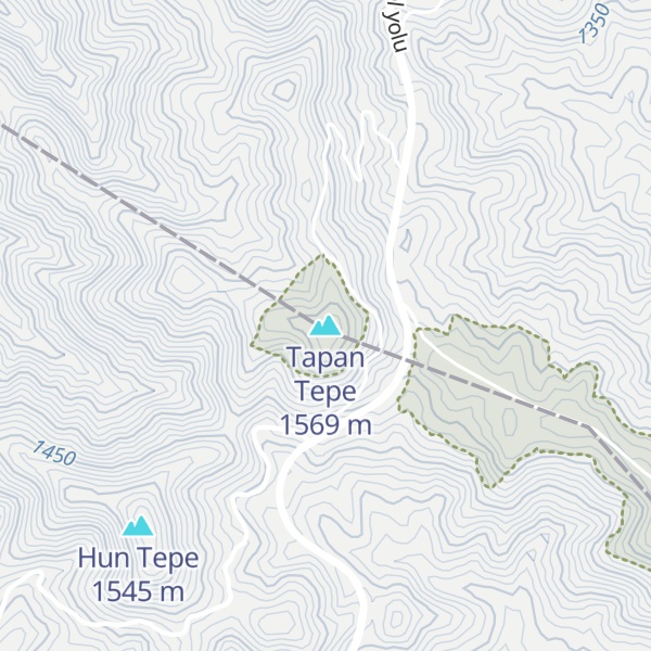 Map of Tapan Tepe