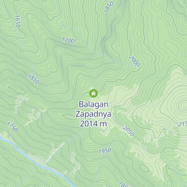 Map of Balagan Zapadnya