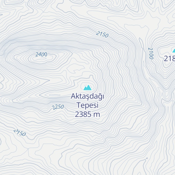 Map of Aktaşdağı Tepesi