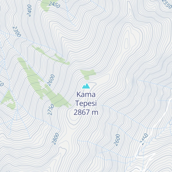 Map of Kama Tepesi