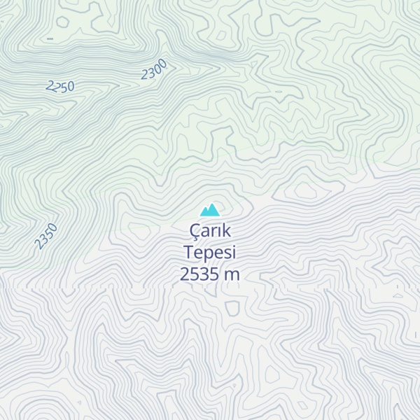 Map of Çarık Tepesi