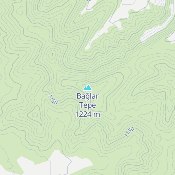 Map of Bağlar Tepe