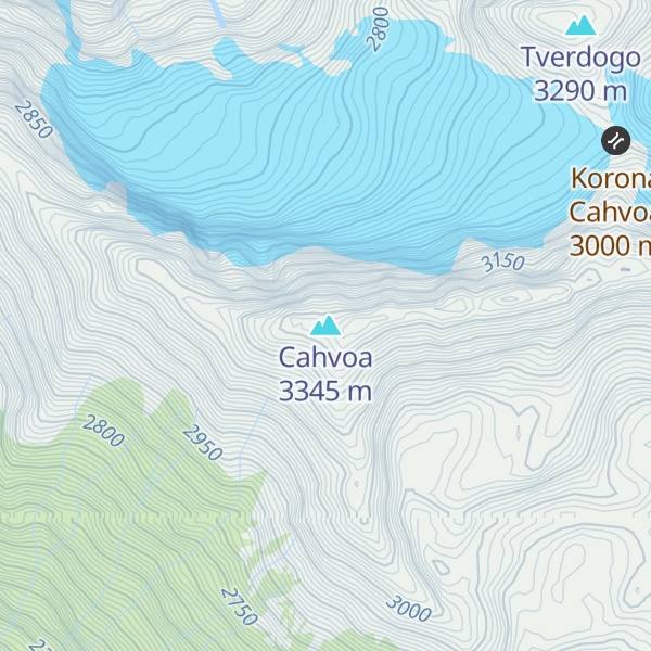 Map of Cahvoa