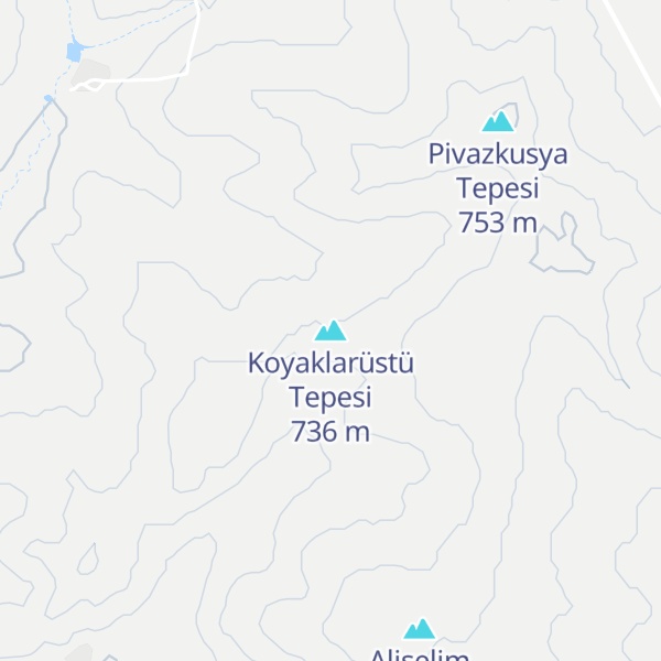 Map of Koyaklarüstü Tepesi