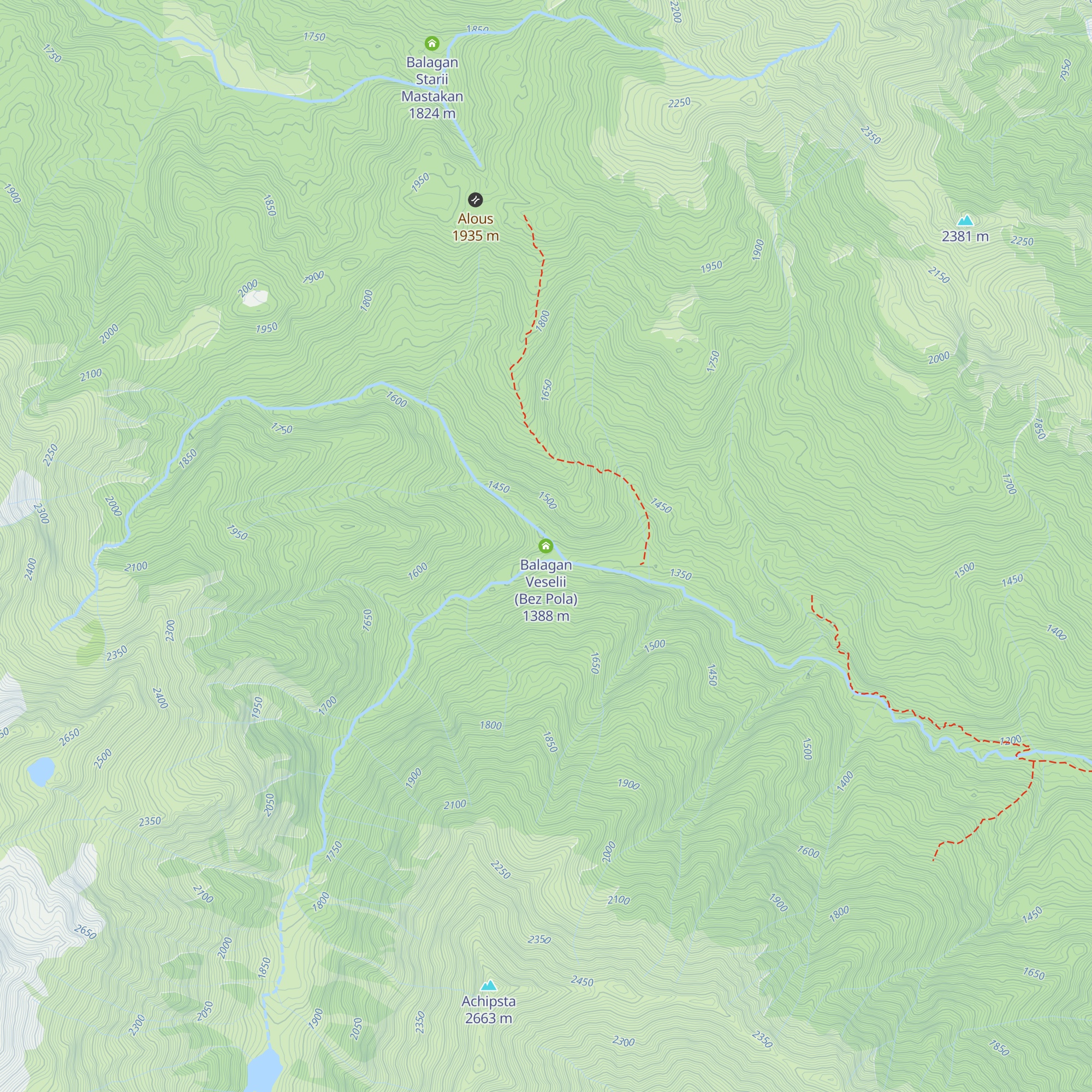 Balagan Veselii (Bez Pola) map