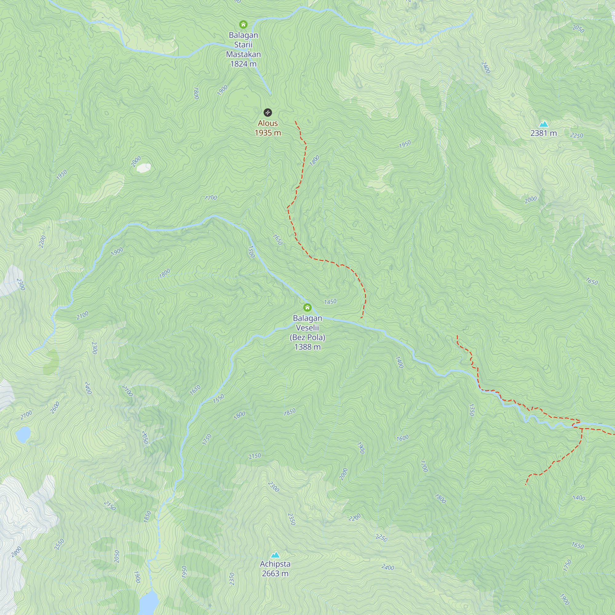 Balagan Veselii (Bez Pola) map