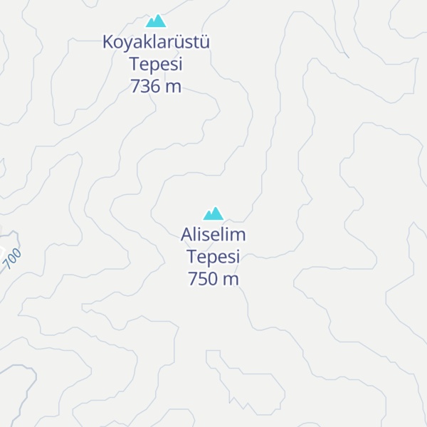 Map of Aliselim Tepesi