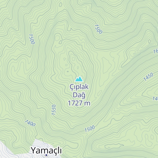 Map of Çıplak Dağ