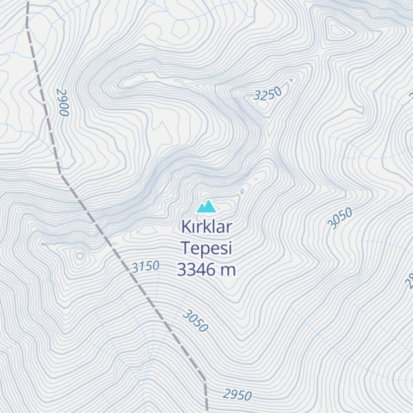Map of Kırklar Tepesi