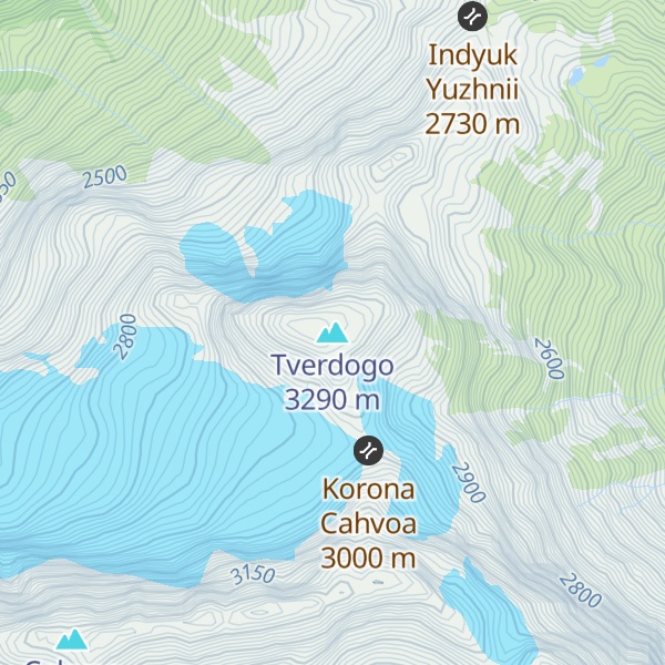 Map of Tverdogo