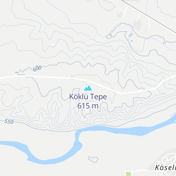 Map of Köklü Tepe