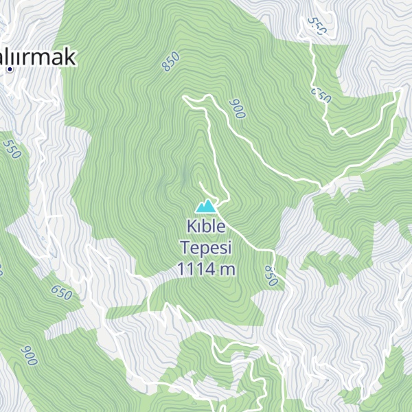 Map of Kıble Tepesi
