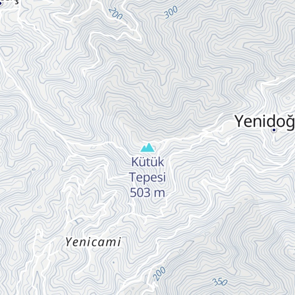 Map of Kütük Tepesi