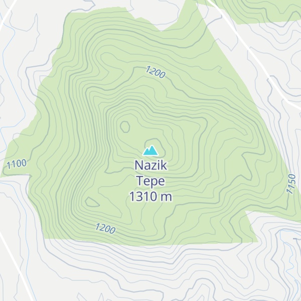 Map of Nazik Tepe