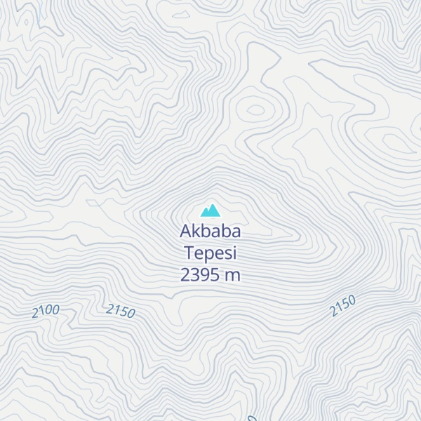 Map of Akbaba Tepesi