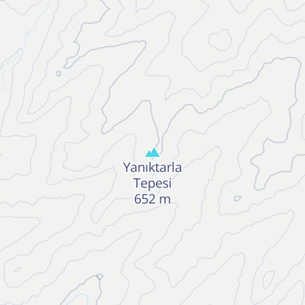 Map of Yanıktarla Tepesi