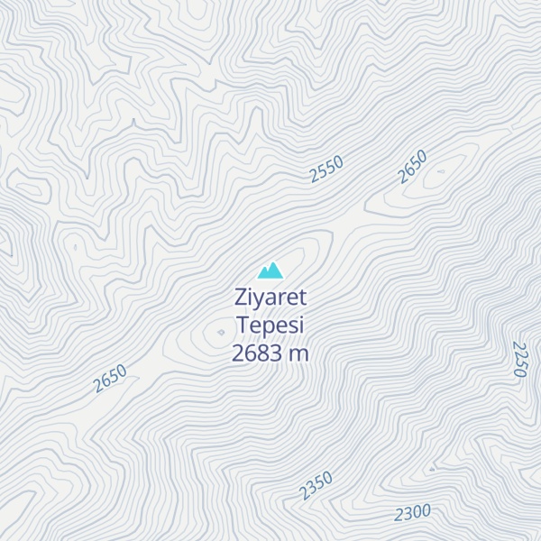 Map of Ziyaret Tepesi