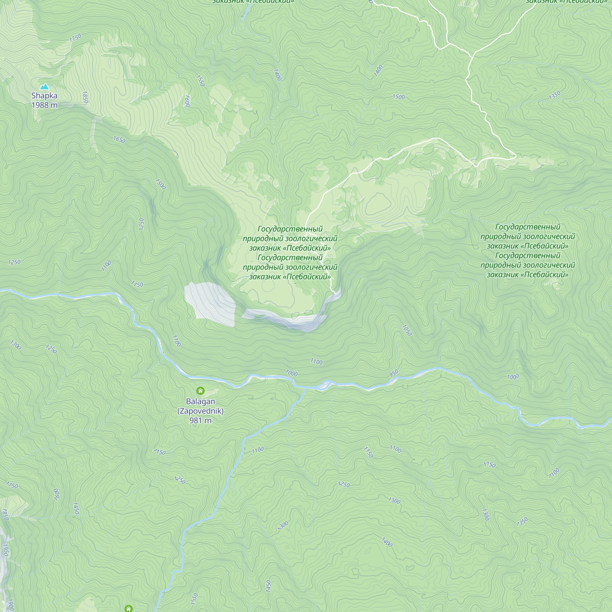 Kosh Pastuhov map