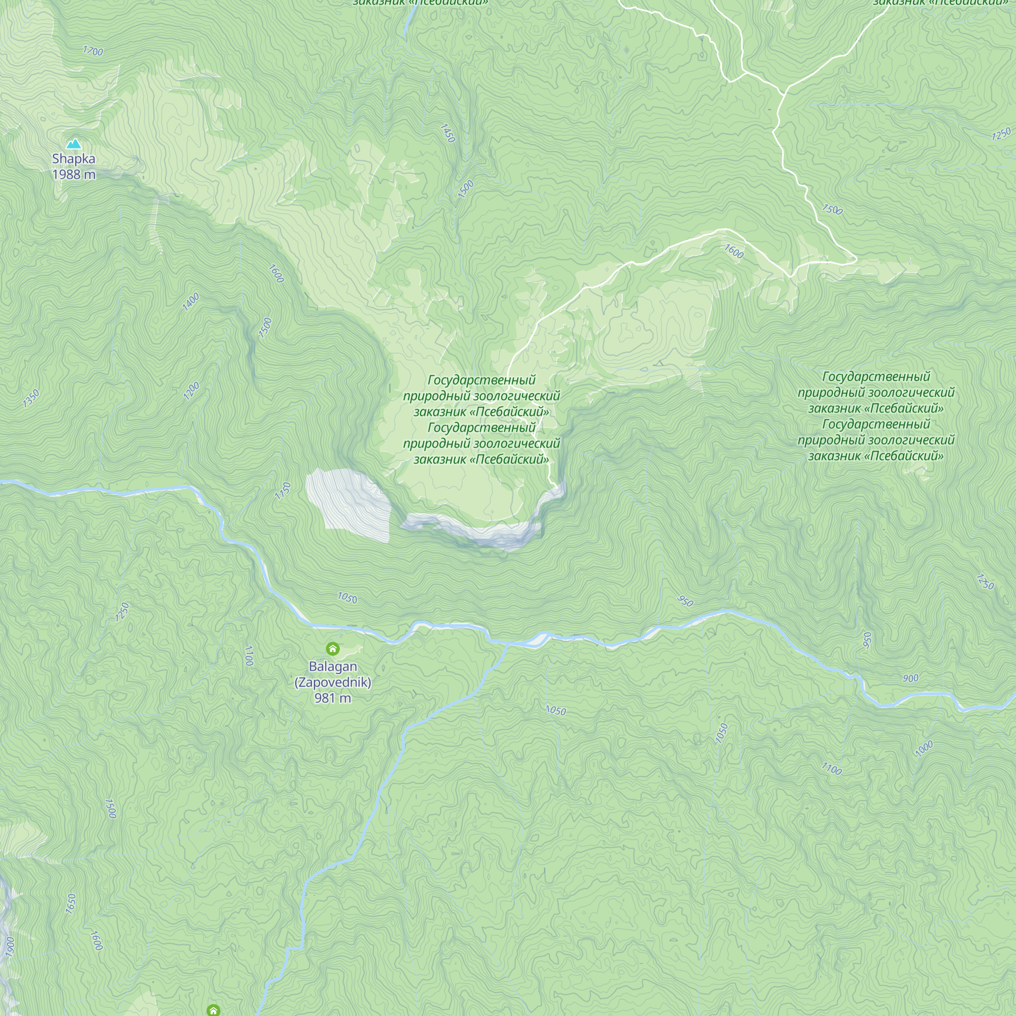 Kosh Pastuhov map