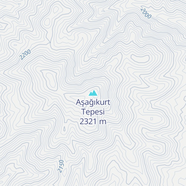 Map of Aşağıkurt Tepesi