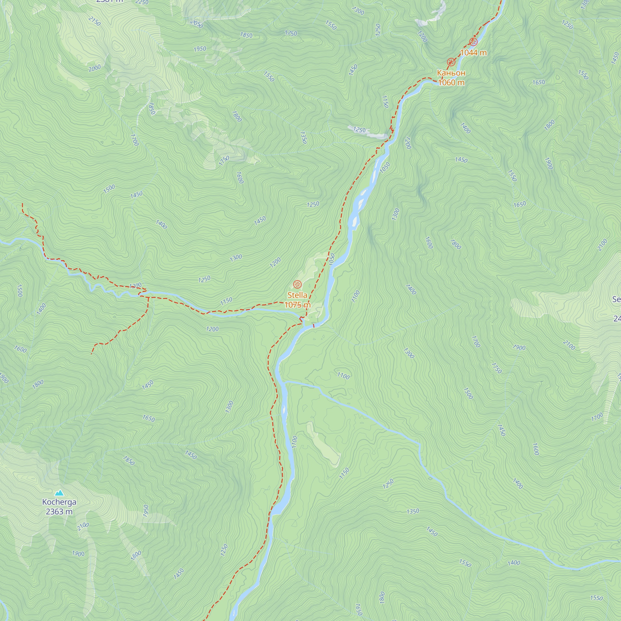 Umpir map