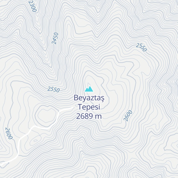 Map of Beyaztaş Tepesi