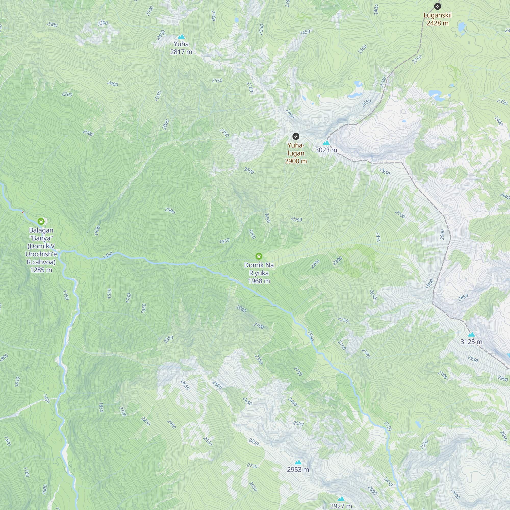 Starii Balagan map