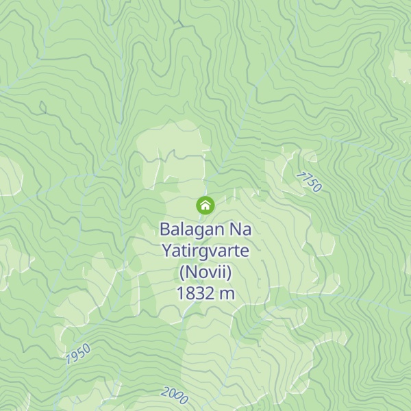 Map of Balagan Na Yatirgvarte (Novii)