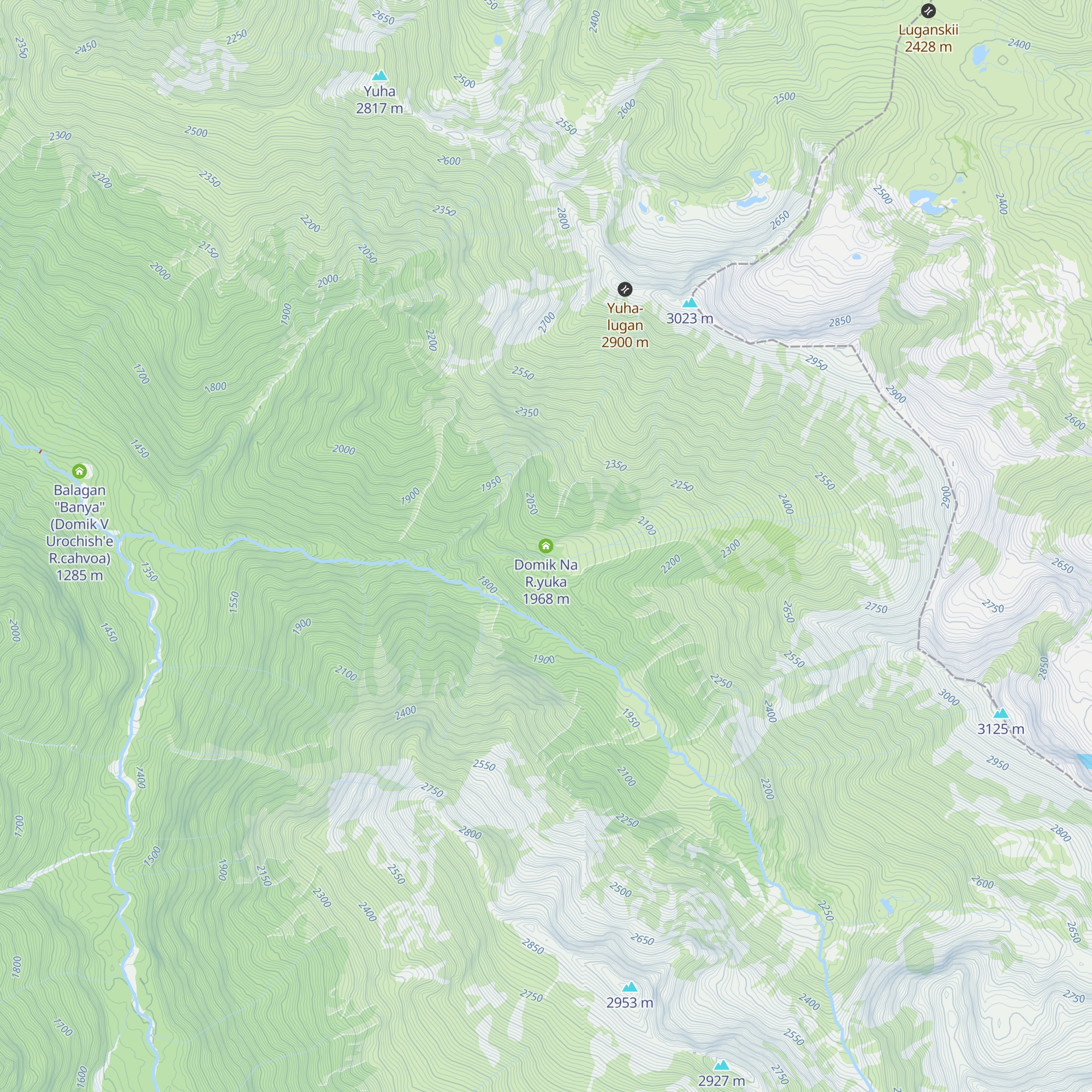 Domik Na R.yuka map