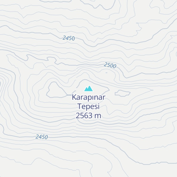 Map of Karapınar Tepesi