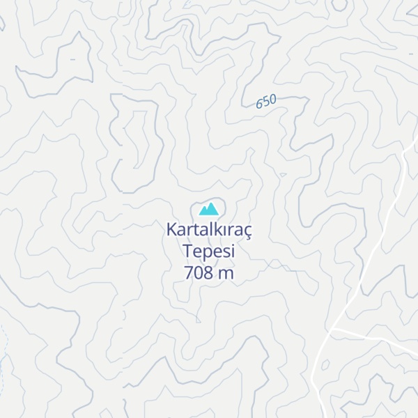 Map of Kartalkıraç Tepesi