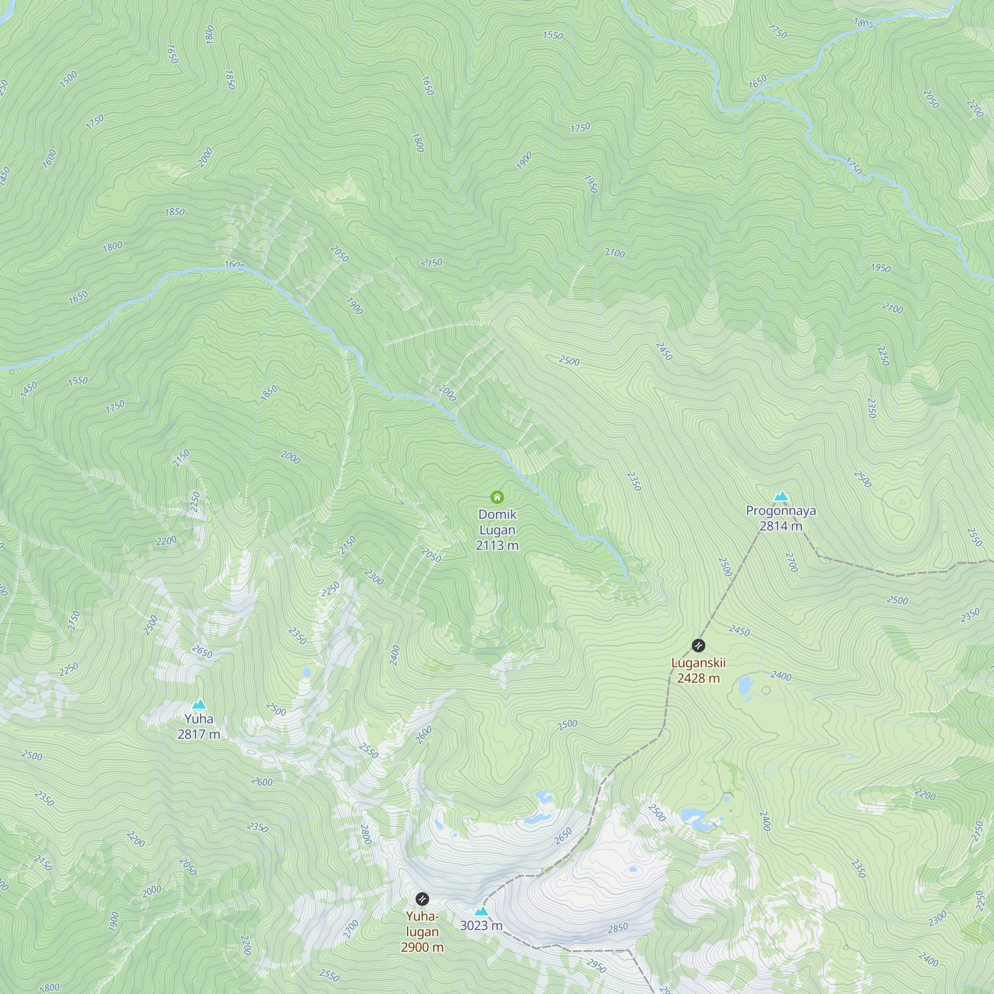 Domik V Verhovyah R.luganki map